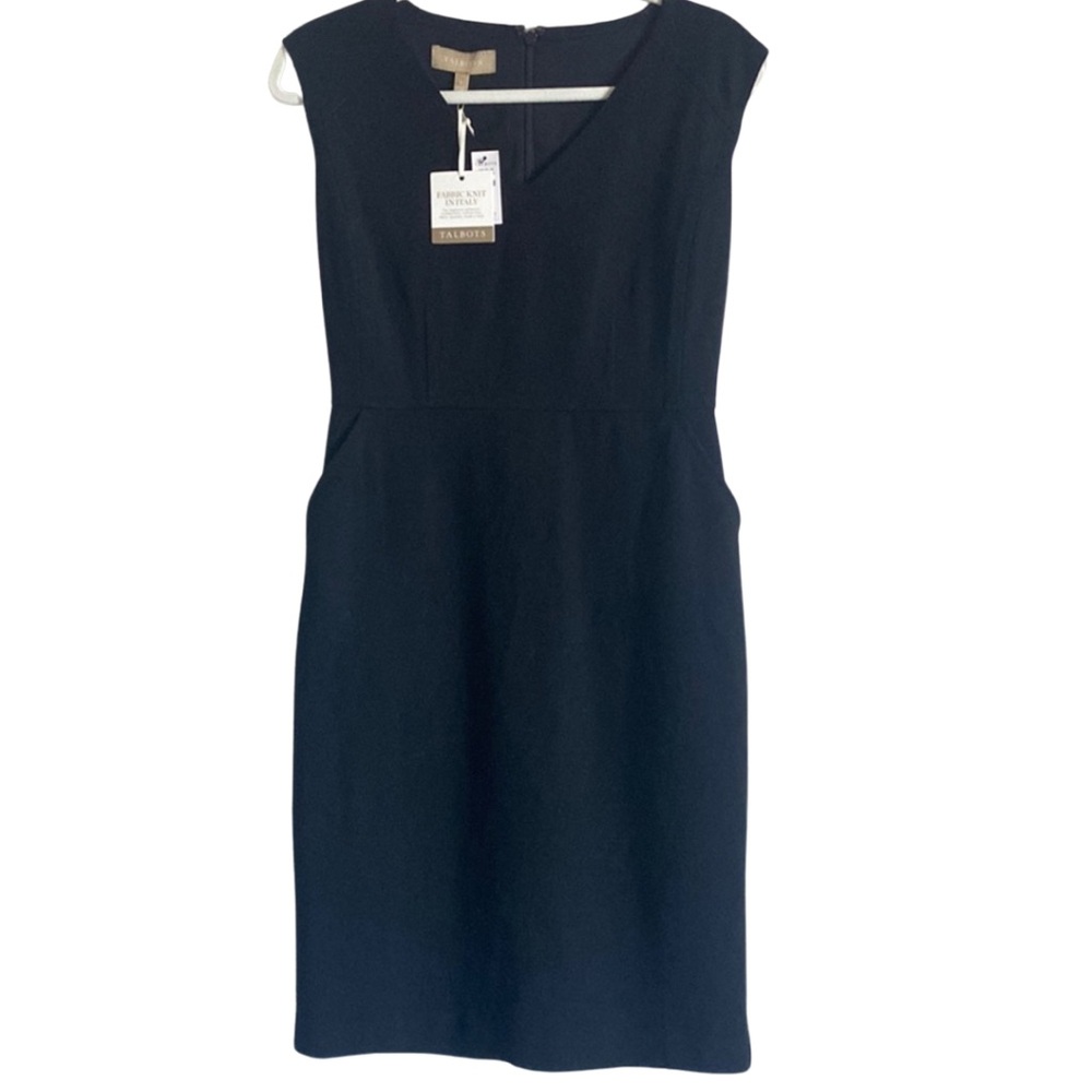 Talbots ITALIAN LUXE KNIT SHEATH DRESS